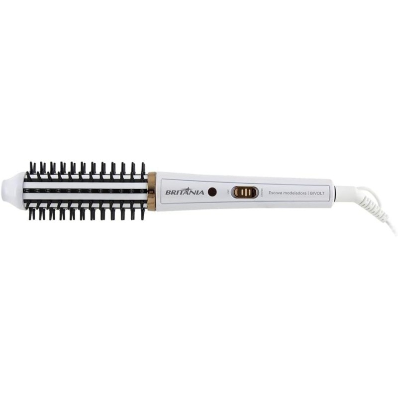 Britânia Escova Modeladora BEC04 2 em 1 Bivolt Plástico e...