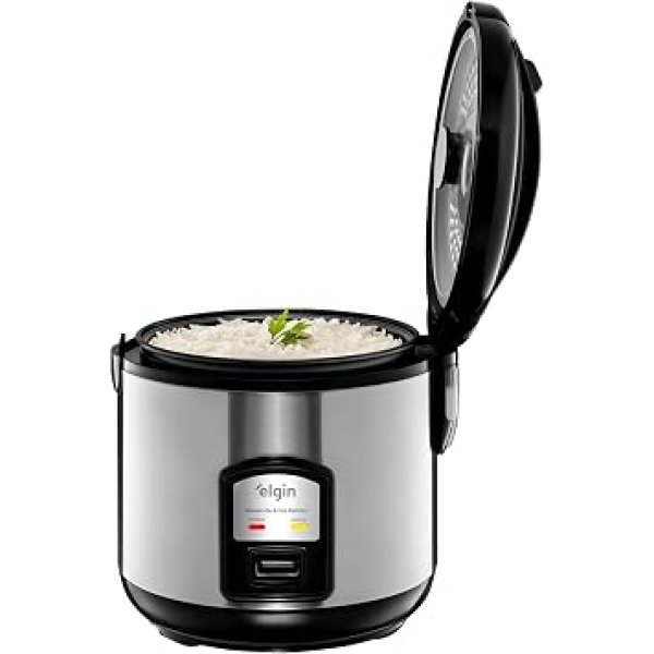 Panela de Arroz Elétrica Elgin Capacidade 5 Xícaras 1 Litro 400W 110V