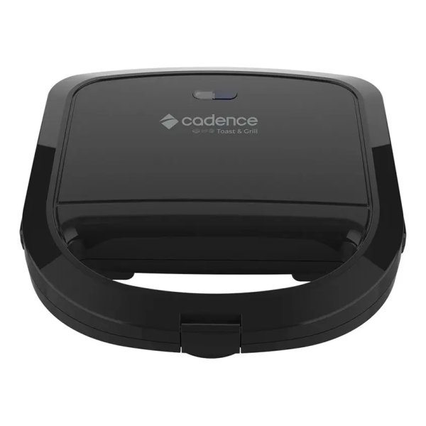 Grill Sanduicheira Torradeira Preta - Cadence 750w