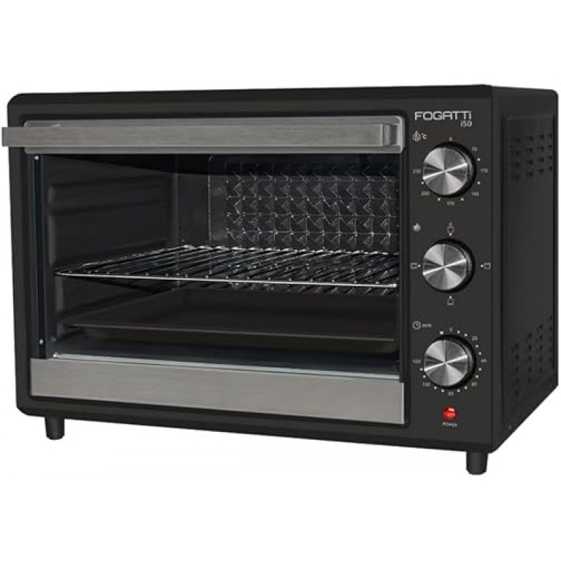 FORNO ELETRICO FOGATTI i50 PRETO 220v