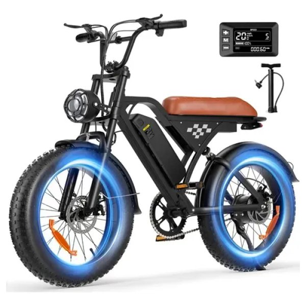 Bicicleta Elétrica Xroymexroy EB5 750W para Adultos, Aro 20, com Bateria 10.4Ah