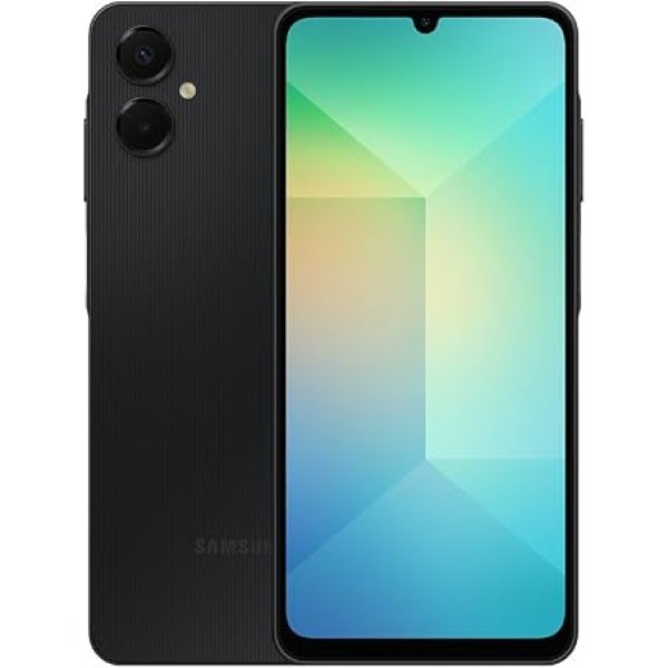 Celular Samsung Galaxy A06 5G 128GB, 4GB, IP54, Tela 6.7" - Preto