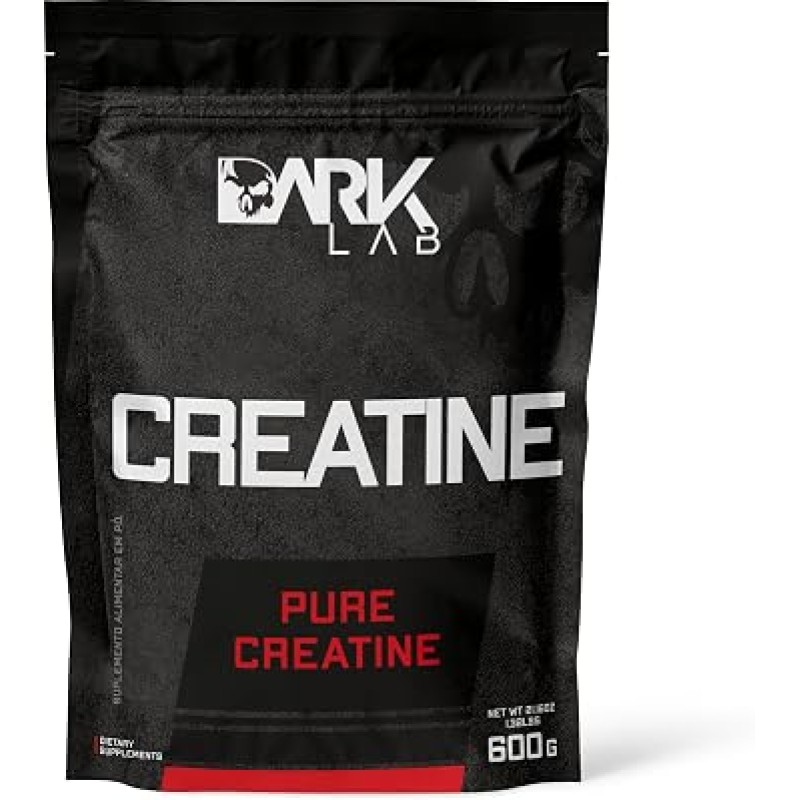 Creatina Pura Dark Lab, Monohidratada 100% de Pureza, Sem...