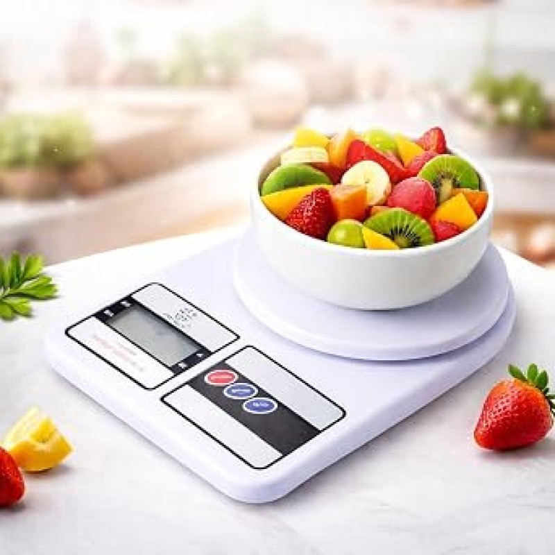 Balança de Cozinha Digital Premium Gourmet Resistente à Á...