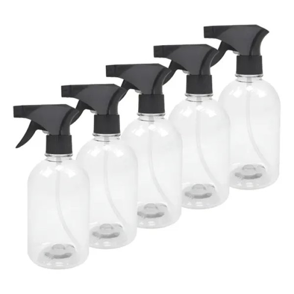 Frascos Borrifador Pulverizador 500ml Spray 5 Unid