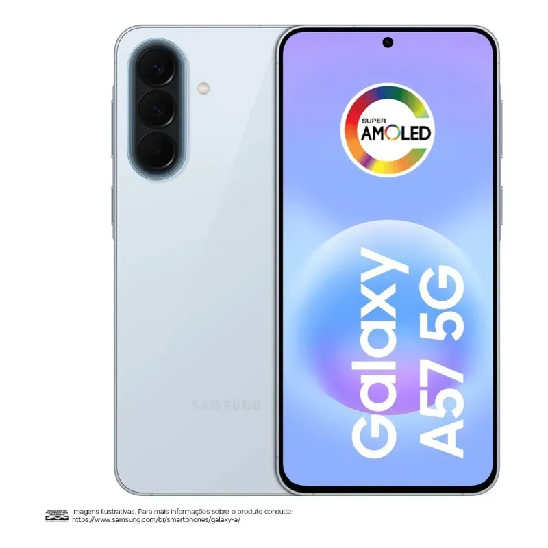 Celular Samsung Galaxy A57 5G 256GB, 8GB RAM, Recursos AI