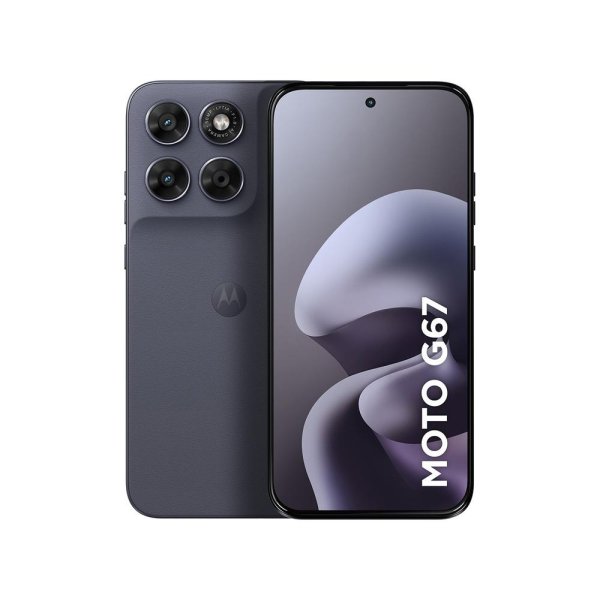 Smartphone Motorola Moto G67 5G 256GB 12GB (4GB RAM + 8GB RAM Boost) Câmera 50MP Sony Lytia 600 Tela 1.5K Extreme Amoled 120Hz Ultrarresistente